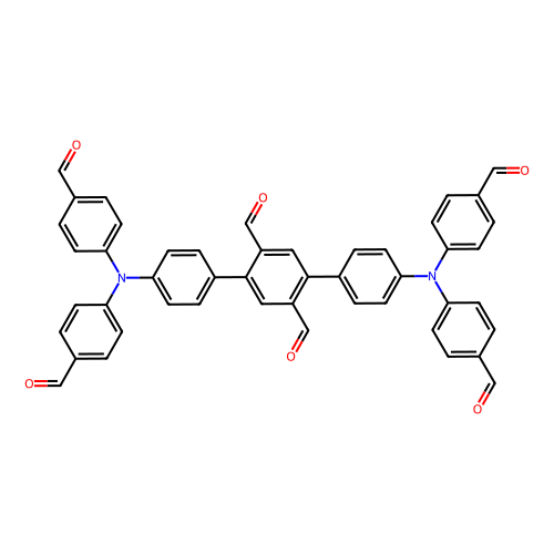 [1, 1':4', 1''-Terphenyl]-2', 5'-dicarboxaldehyde, 4, 4''-bis[bis(4-formylphenyl}amino, min 97%, 1 gram