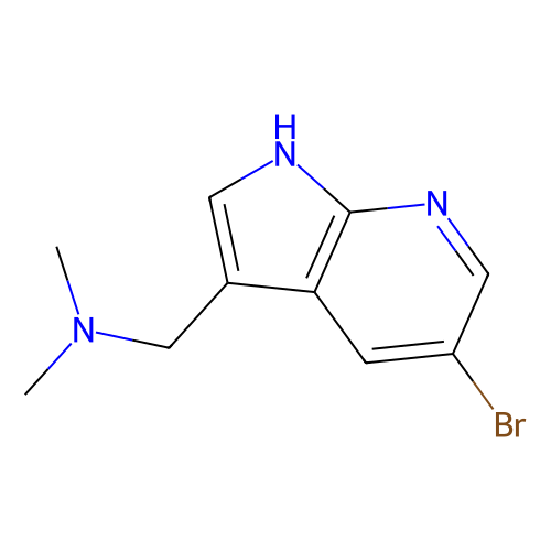 1-(5-Bromo-1H-pyrrolo[2, 3-b]pyridin-3-yl)-N, N-dimethylmethanamine, min 95%, 50 mg