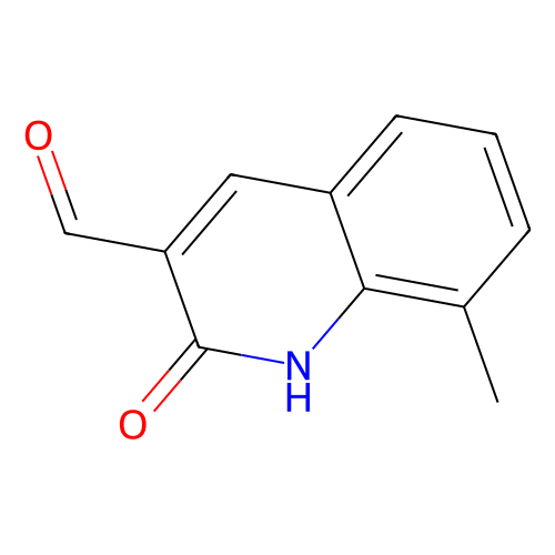 2-Hydroxy-8-methylquinoline-3-carbaldehyde, 1 gram, Reagent Grade