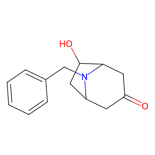 8-azabicyclo[3.2.1]octan-3-one, 6-hydroxy-8-(phenylmethyl)-, min 97%, 1 gram