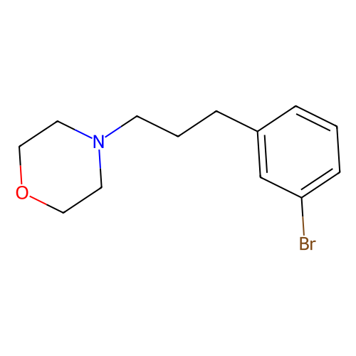 4-(3-(3-Bromophenyl)propyl)morpholine, min 95%, 5 grams