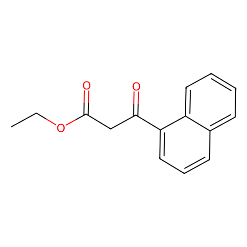 3-Naphthalen-1-yl-3-oxo-propionic acid ethyl ester, 1 gram