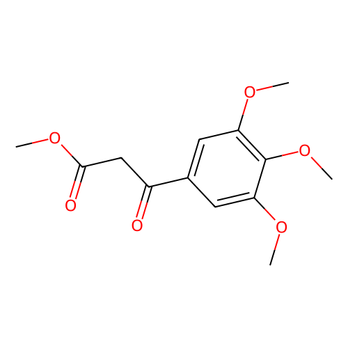 3-Oxo-3-(3, 4, 5-trimethoxyphenyl)propionic acid methyl ester, 1 gram