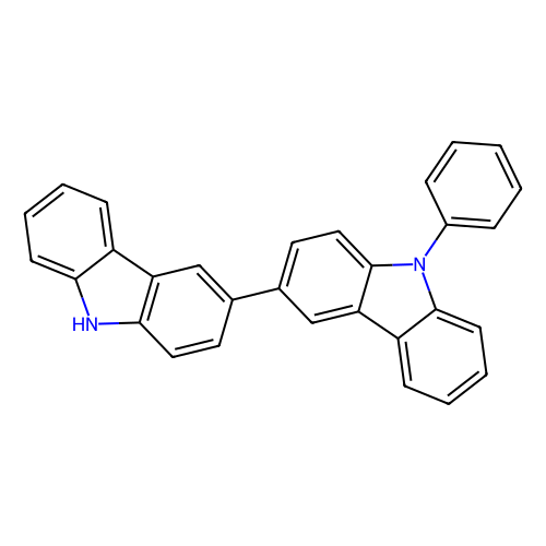 9-Phenyl-9H, 9'H-[3, 3']bicarbazolyl, min 99%, 100 grams