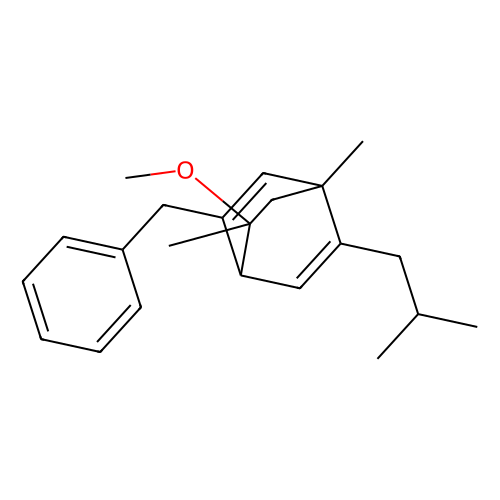 (1S, 4S, 8S)-5-Benzyl-2-isobutyl-8-methoxy-1, 8-dimethylbicyclo[2.2.2]octa-2, 5-diene, min 97%, 100 mg