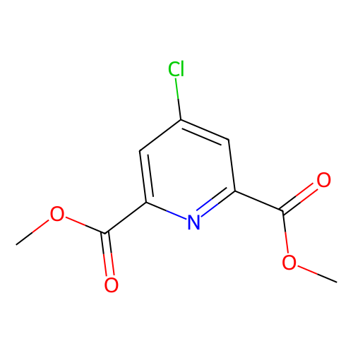 Dimethyl 4-Chloro-2, 6-pyridinedicarboxylate, min 96% (GC), 10 grams