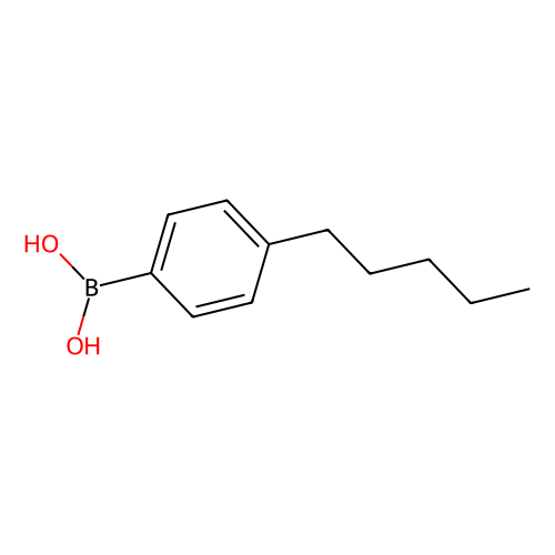 4-n-Pentylbenzeneboronic acid (contains Anhydride), min 97%, 100 grams