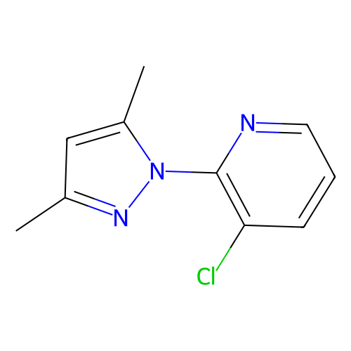 3-Chloro-2-(3, 5-dimethylpyrazol-1-yl)pyridine, min 98%, 25 grams