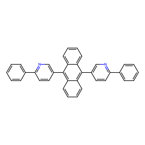 9, 10-bis(6-phenylpyridin-3-yl)anthracene, min 99%, 1 gram