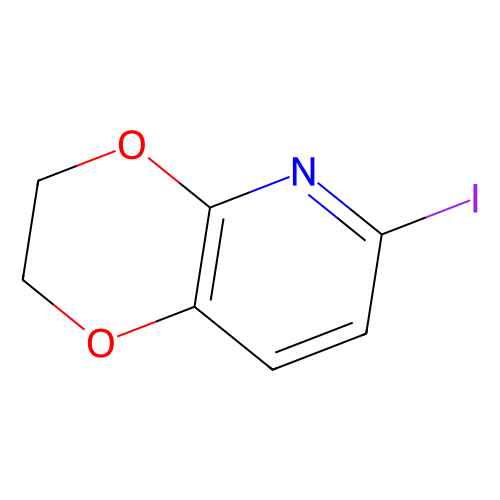 6-Iodo-2, 3-dihydro-[1, 4]dioxino[2, 3-b]pyridine, 1 gram
