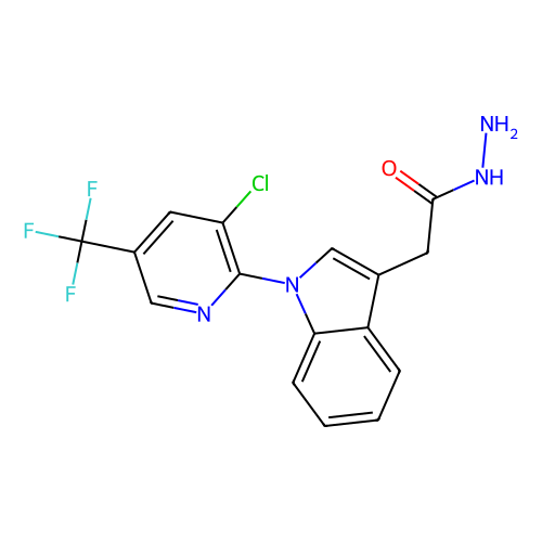 2-{1-[3-Chloro-5-(trifluoromethyl)-2-pyridinyl]-1H-indol-3-yl}acetohydrazide, 1 gram