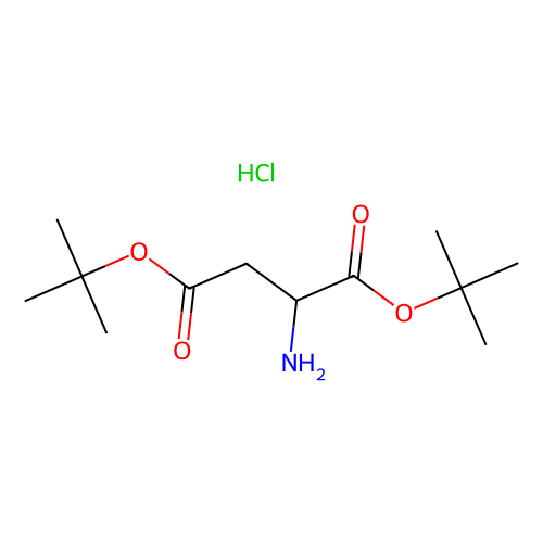 (R)-Di-tert-butyl 2-aminosuccinate hydrochloride, min 98%, 1 gram