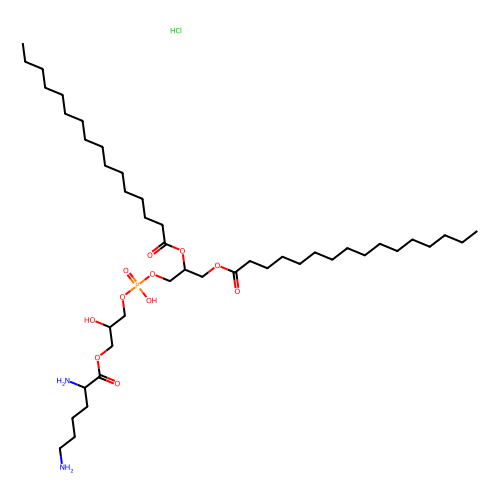1, 2-dipalmitoyl-sn-glycero-3-[phospho-rac-(3-lysyl(1-glycerol))] (chloride salt), min 99%, 1 mg