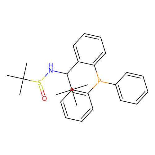 [S(R)]-N-[(1R)-1-[2-(Diphenylphosphino)phenyl]-2, 2-dimethylpropyl]-2-methyl-2-propanesulfinamide, min 95%, 100 mg