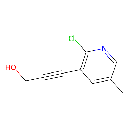 3-(2-Chloro-5-methylpyridin-3-yl)prop-2-yn-1-ol, min 95%, 100 mg