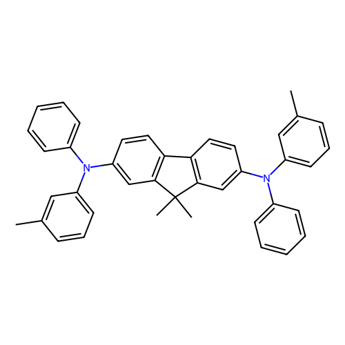 N, N'-Bis(3-methylphenyl)-N, N'-bis(phenyl)-2, 7-diamino-9, 9-dimethyl-fluorene, min 99% (HPLC), 1 gram
