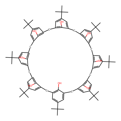 4-tert-Butylcalix[8]arene, min 98% (HPLC), 100 grams