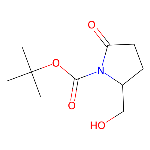 tert-butyl (2S)-2-(hydroxymethyl)-5-oxopyrrolidine-1-carboxylate, min 97%, 10 grams