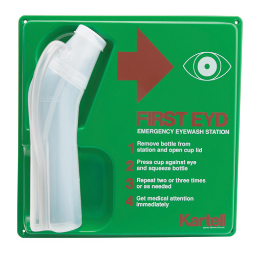 Emergency Eye Wash Station, 500mL, pack/5