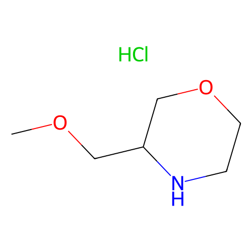 3-(Methoxymethyl)morpholine hydrochloride, min 95%, 100 mg