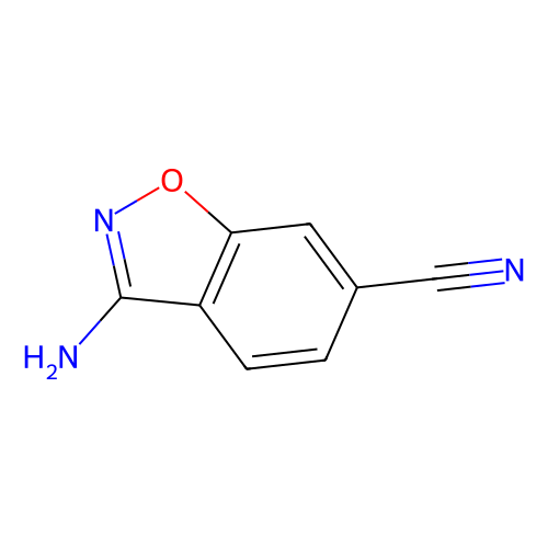 3-Amino-1, 2-benzisoxazole-6-carbonitrile, min 95%, 1 gram