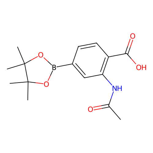 3-Acetamido-4-carboxyphenylboronic acid, pinacol ester, min 96%, 1 gram