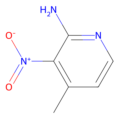 2-Amino-4-methyl-3-nitropyridine, min 98%, 100 grams