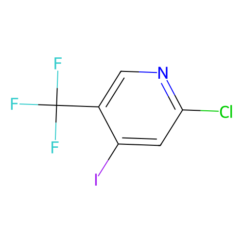 2-chloro-5-(trifluoromethyl)-4-iodopyridine, min 90%, 100 grams, Technical Grade