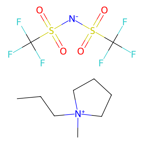 1-Methyl-1-propylpyrrolidinium Bis(trifluoromethanesulfonyl)imide, min 98%, 100 grams