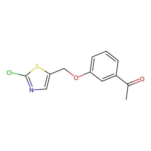 1-{3-[(2-Chloro-1, 3-thiazol-5-yl)methoxy]phenyl}-1-ethanone, 1 gram