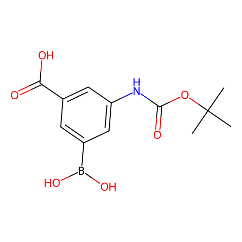 3-(N-Boc-Amino)-5-carboxyphenylboronic acid, min 98%, 1 gram