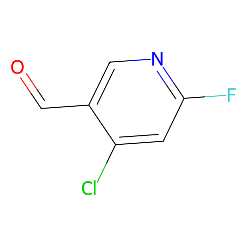 4-Chloro-6-fluoronicotinaldehyde, min 97%, 25 mg