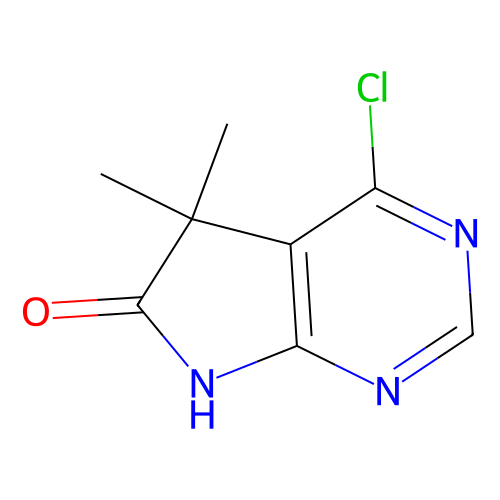4-chloro-5, 5-dimethyl-5H, 6H, 7H-pyrrolo[2, 3-d]pyrimidin-6-one, min 97%, 1 gram