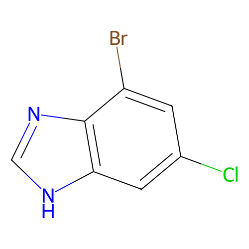 4-Bromo-6-chloro-3H-1, 3-benzodiazole, min 96%, 1 gram
