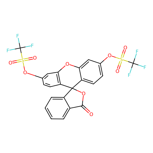 Fluorescein Bis(trifluoromethanesulfonate), min 98% (HPLC), 1 gram
