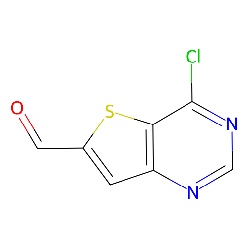 4-chlorothieno[3, 2-d]pyrimidine-6-carbaldehyde, min 97%, 1 gram