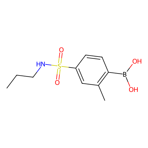 2-Methyl-4-(N-propylsulfamoyl)phenylboronic acid, min 98%, 1 gram