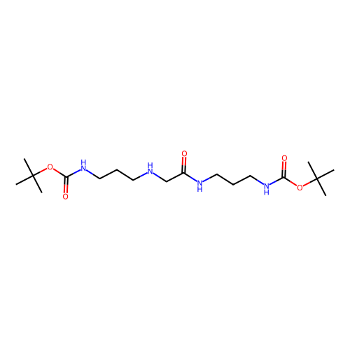 N, N'-Bis[3-(tert-butoxycarbonylamino)propyl]glycinamide, min 93% (T), 200 mg
