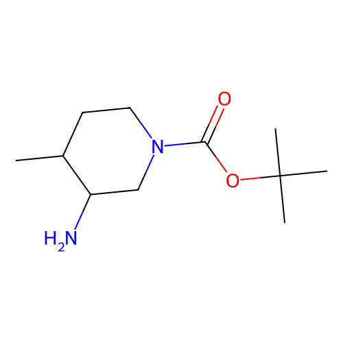 tert-butyl (3S, 4S)-3-amino-4-methylpiperidine-1-carboxylate, min 97%, 250 mg