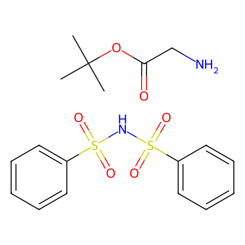 Glycine tert-butyl ester dibenzenesulfonimide salt, min 99%, 5 grams