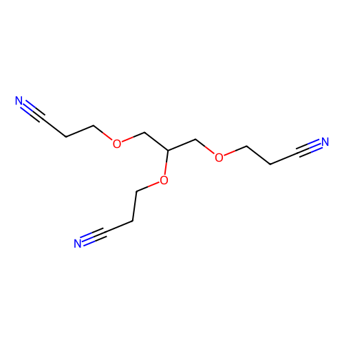 1, 2, 3-Tris(2-cyanoethoxy)propane, min 97%, 100 grams