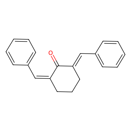 1, 3-Dibenzylidene-2-cyclohexanone, min 98%, 10 grams