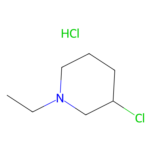 3-CHLORO-1-ETHYLPIPERIDINE HYDROCHLORIDE, 50 mg