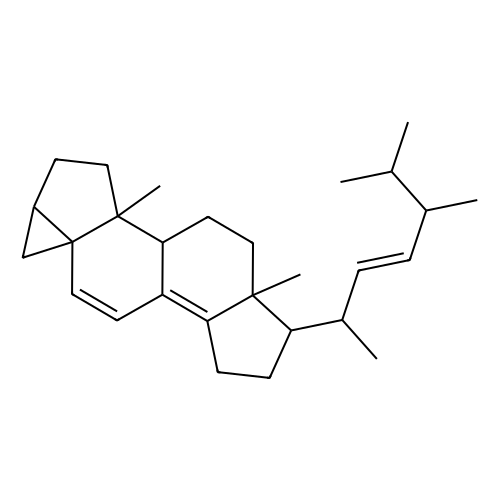 3, 5-Cycloergosta-6, 8(14), 22-triene, min 95%, 250 mg