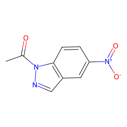 1-Acetyl-5-nitro-1H-indazole, min 98%, 1 gram