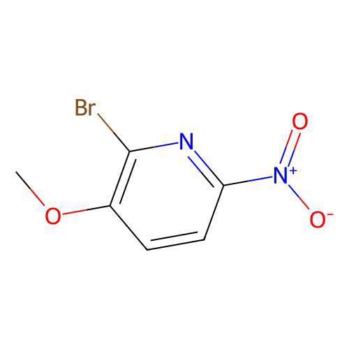 2-Bromo-3-methoxy-6-nitropyridine, min 98%, 1 gram