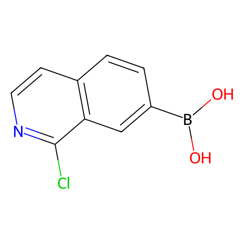 1-Chloroisoquinoline-7-boronic acid, min 98%, 1 gram