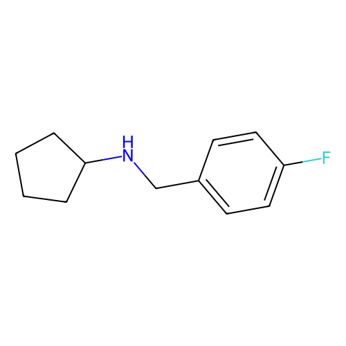 Cyclopentyl-(4-fluoro-benzyl)-amine, min 97%, 1 gram