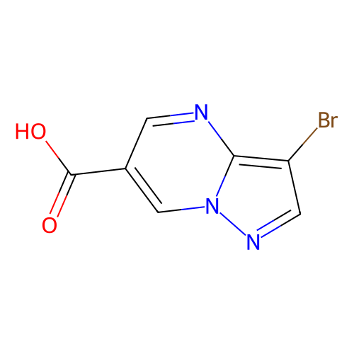 3-bromopyrazolo[1, 5-a]pyrimidine-6-carboxylic acid, min 97%, 1 gram