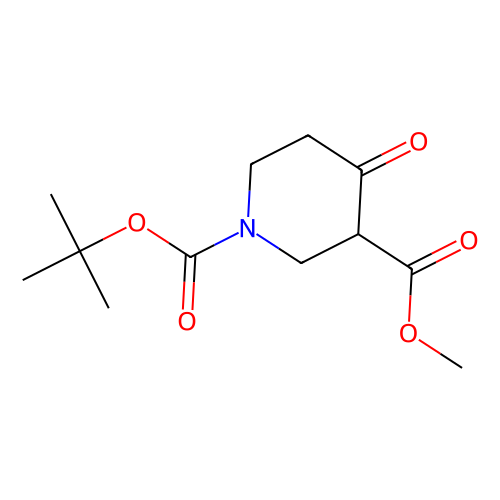 Methyl 1-BOC-4-oxopiperidine-3-carboxylate, min 96%, 100 grams